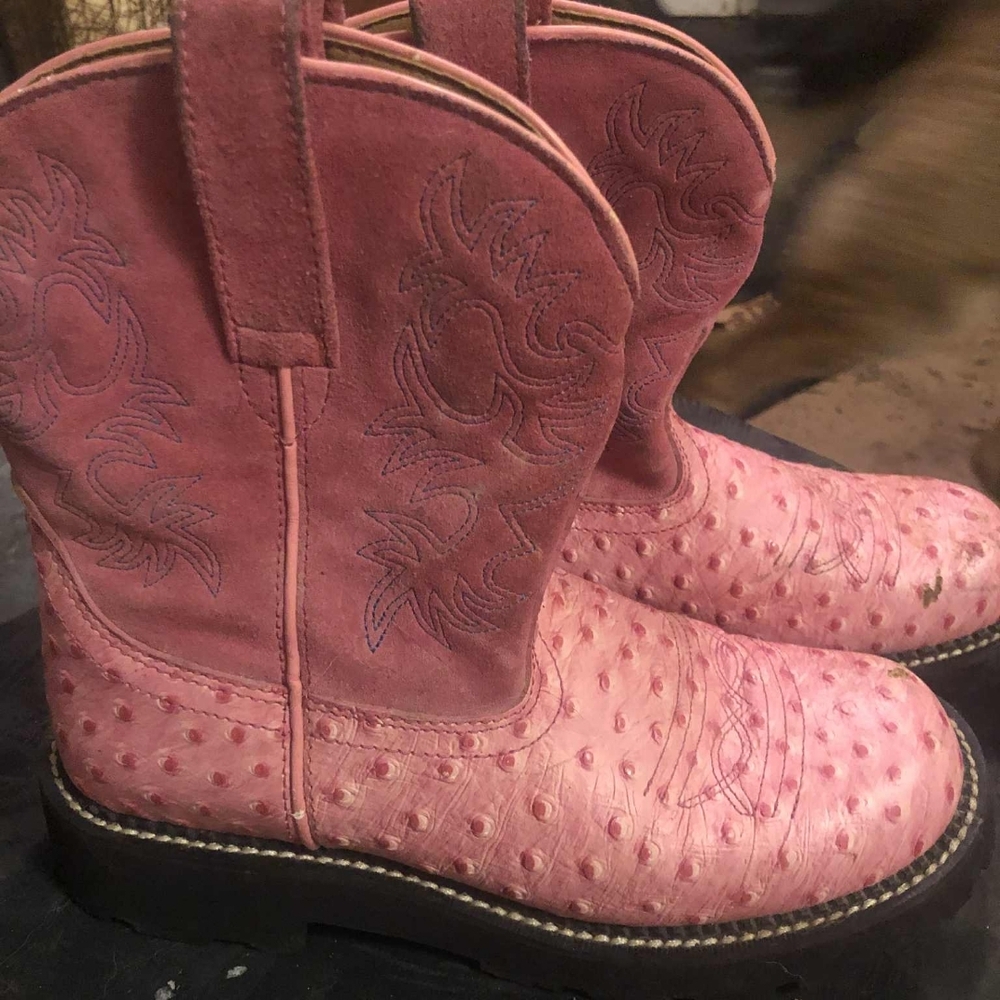Pink Western Cowboy Boots